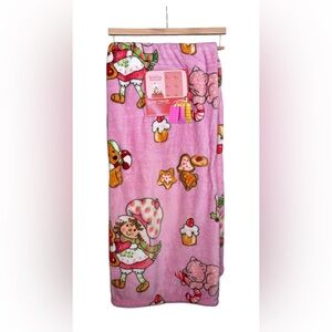 Gingerbread Holiday Blanket - Pink
